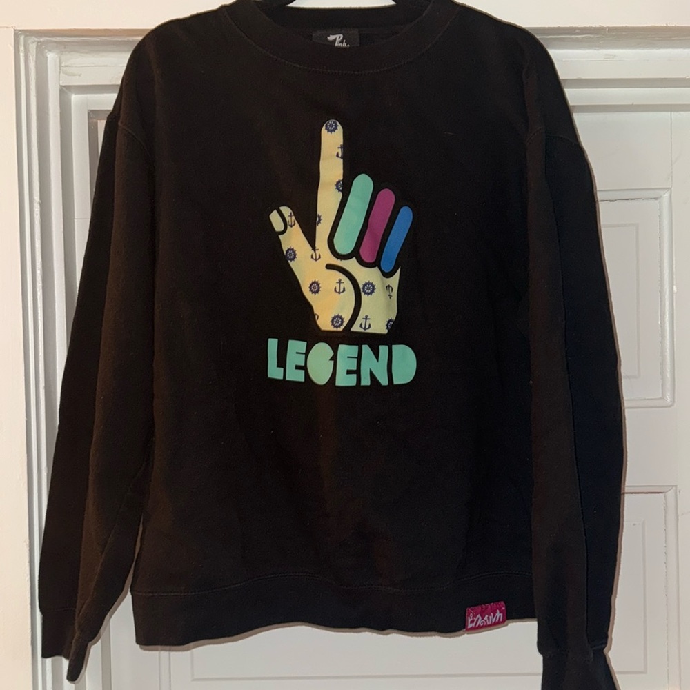 Vintage pink dolphin crewneck size L